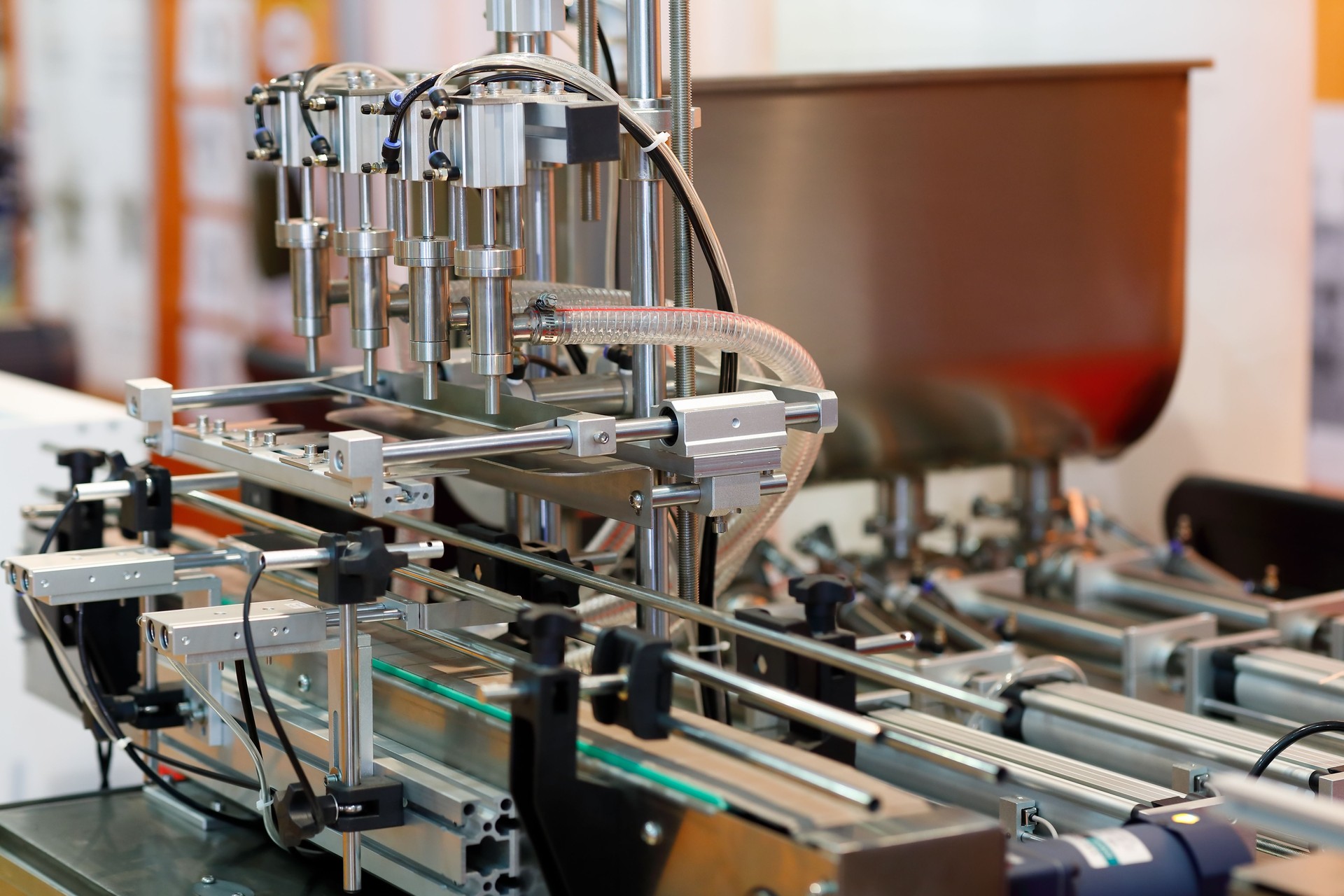 automatic bottle filling machine